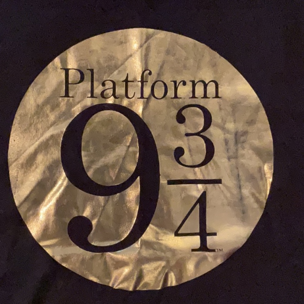 Black and Gold Harry Potter Tee - Picture 3 of 3